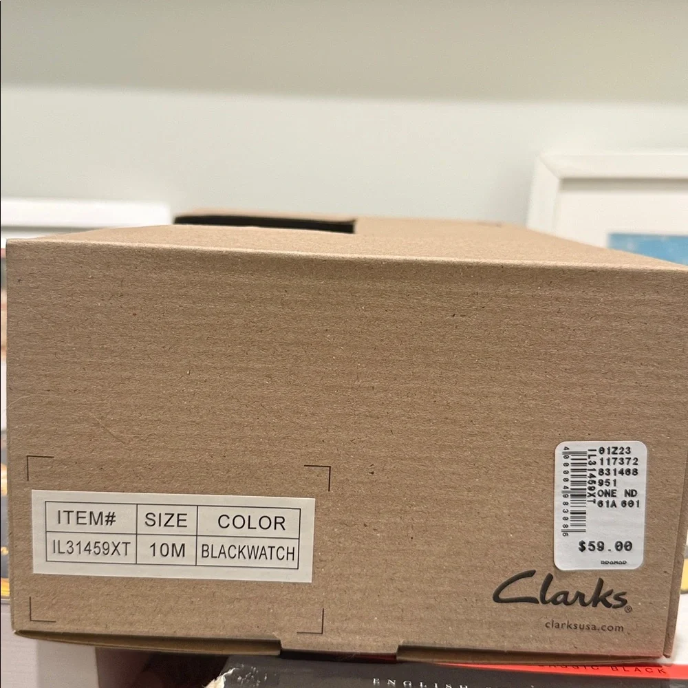 NWT Blackwatch Clark’s Bedroom Shoes - Indoor & Outdoor - Picture 2 of 4